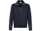 Sweatjacke Contrast Performance - 50% Baumwolle / 50% Polyester