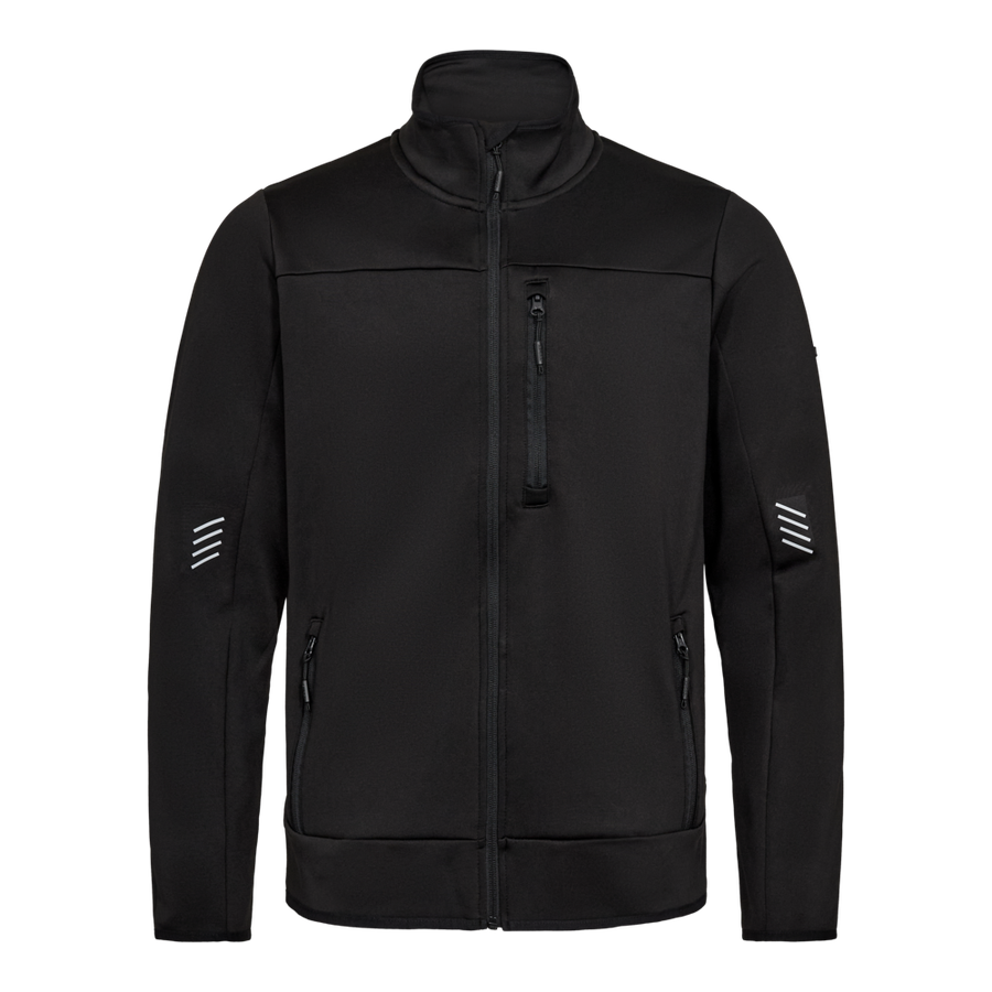 ENTIRE Midlayer-Cardigan Gr. 2XL - Farbe schwarz