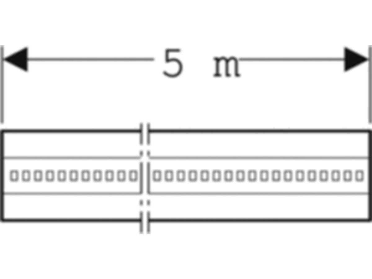 Geberit GIS-Profil Stg. à 5 m.