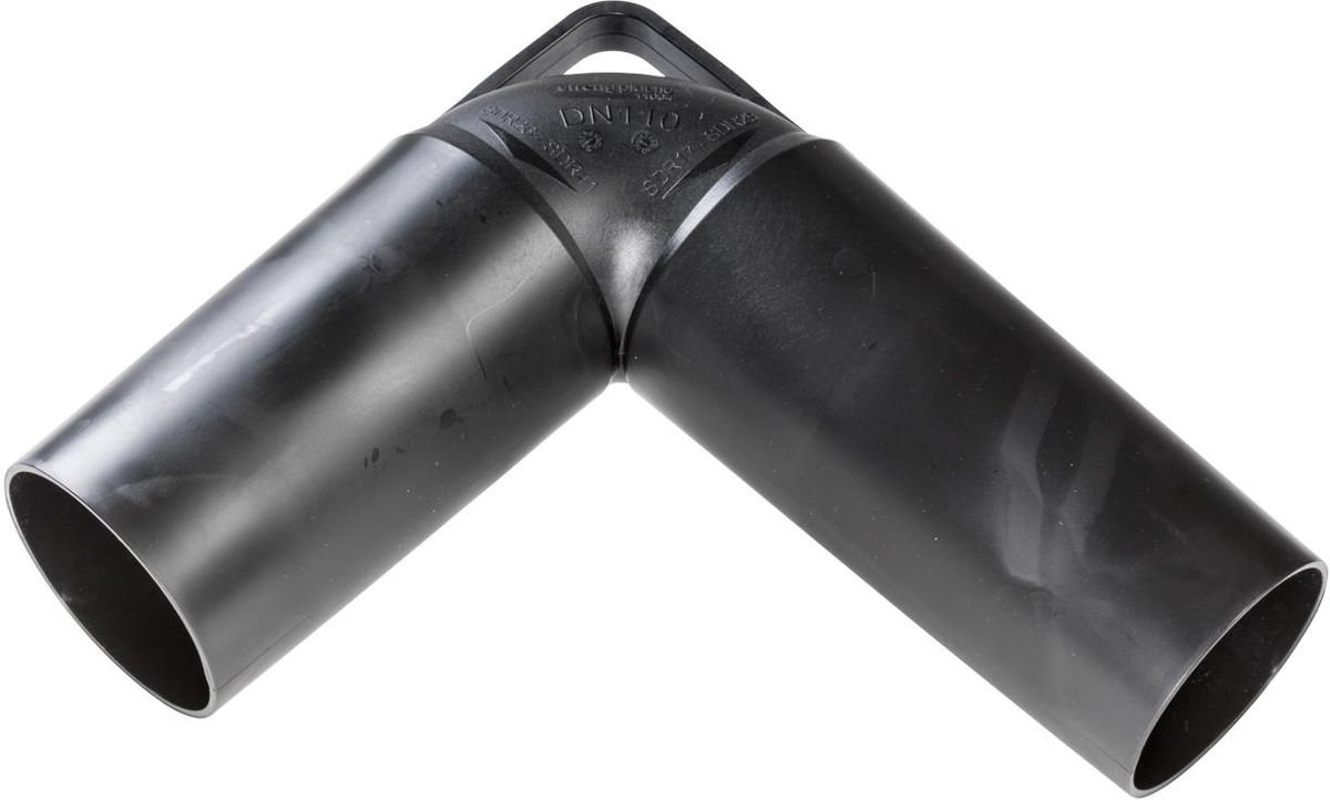 Tauchbogen PE-SP 90° mit Griff - für PE, PP und PVC-Rohre