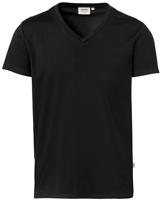 V-Shirt Stretch - 95% Baumwolle, 5% Elasthan, 170 g/m²