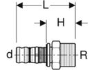 Geberit Mepla-Übergang     16-1/2"AG