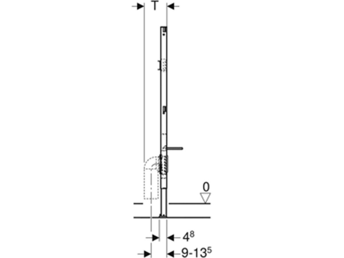 Geberit Duofix-Wand-WC-Element - Typ 112, für Zweistückanlagen