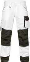 Galaxy Arbeitshose Gr. 46/92 - Weiss/anthrazit grau, 100% Polyester