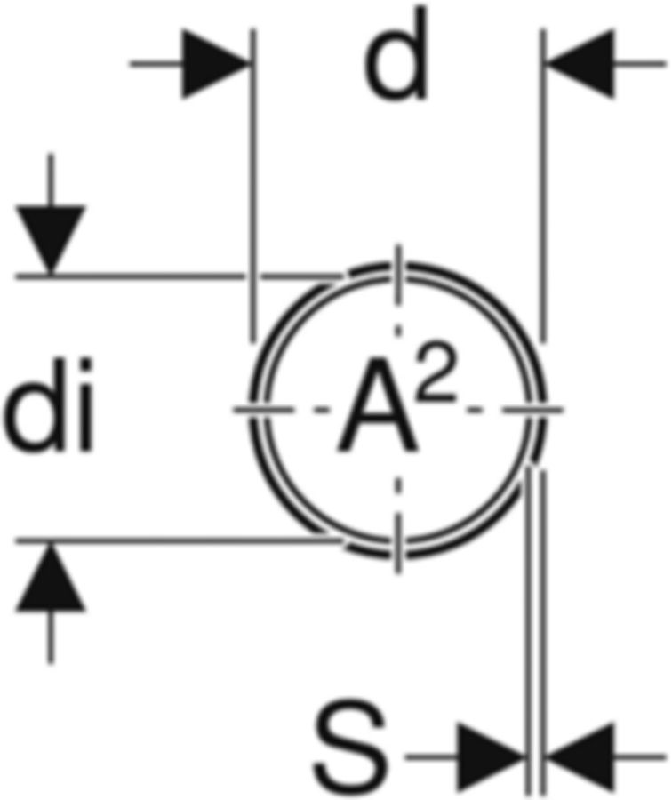 Geberit PE Rohr in Stangen à 5 m