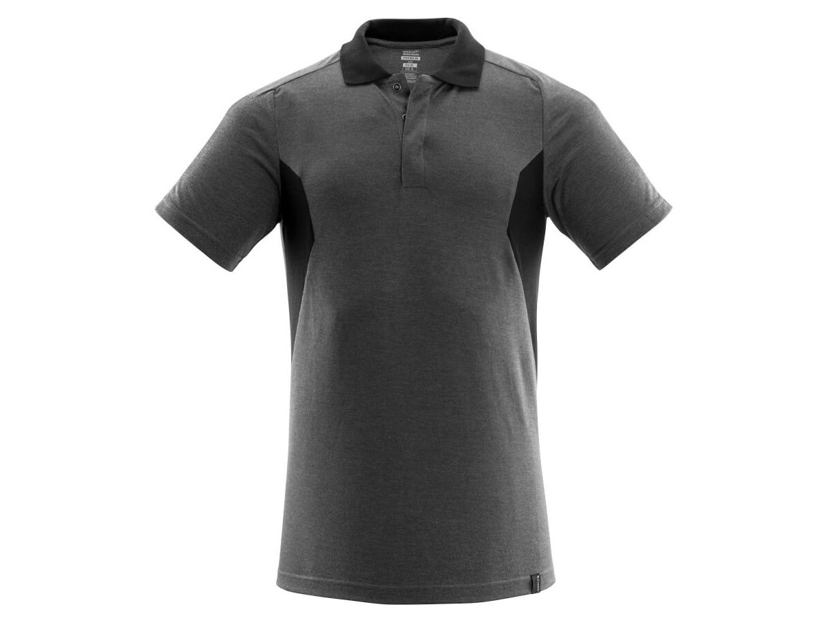 Poloshirt Modern Fit, Gr. 2XLONE - dunkelanthrazit/schwarz, 60% CO/40% PES
