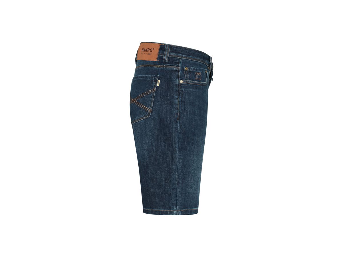 HAKRO 5-Pocket-Jeansshorts X-Stretch ECO - 71% Baumwolle, 28% Polyester,1% Elasthan
