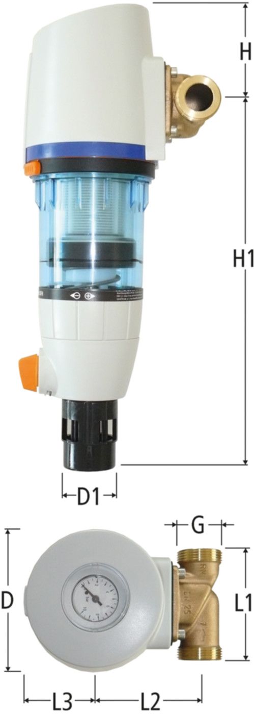 Aquapro Redfil PN 16 ohne Verschraubung - Nr. 12100
