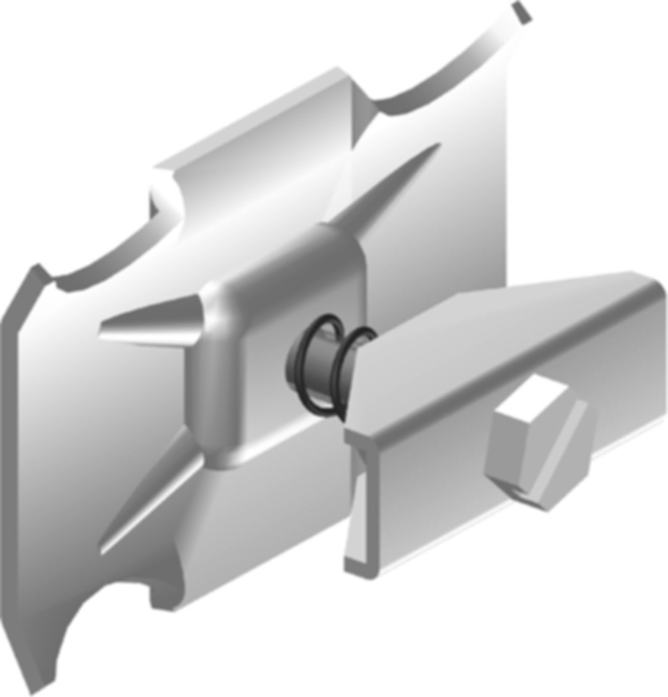 Klemmhalter für Säulenradiatoren - AK1 und AK2 nach VDI 6036, pm-vz