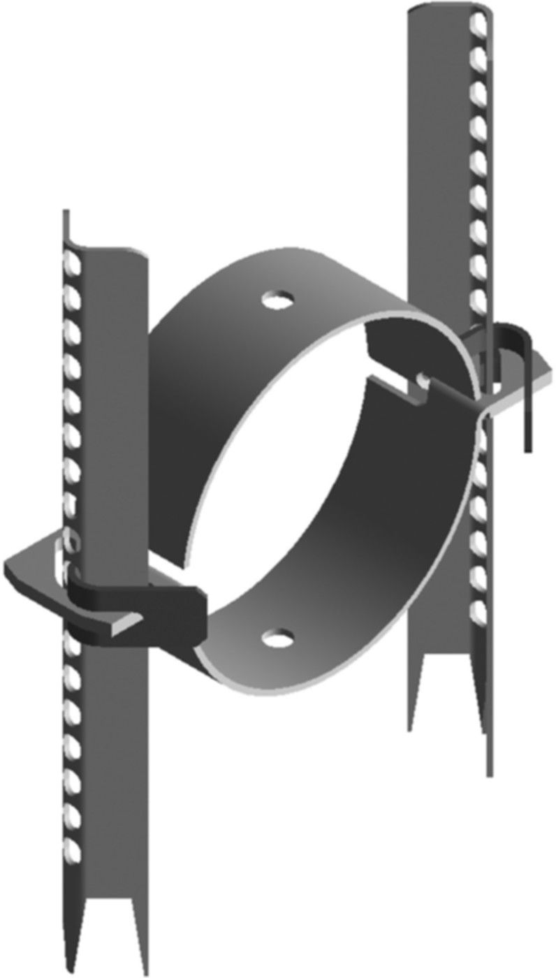 Einlegerohrschelle PIPEX Standard 9.1.A - zum einschlagen