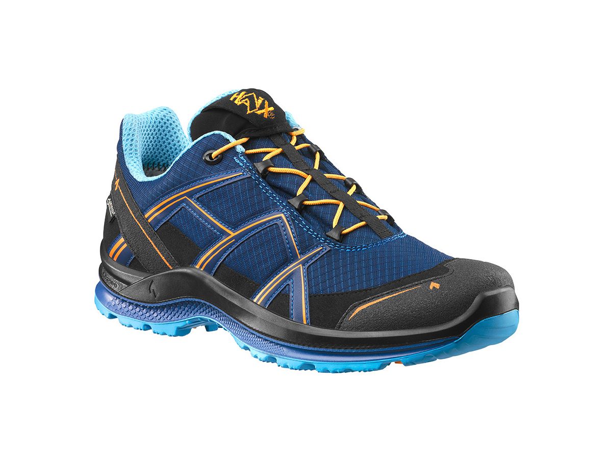 HAIX Black Eagle Adventure2.1 low Gr.8 - wasserdicht, atmungsaktiv, navy-orange