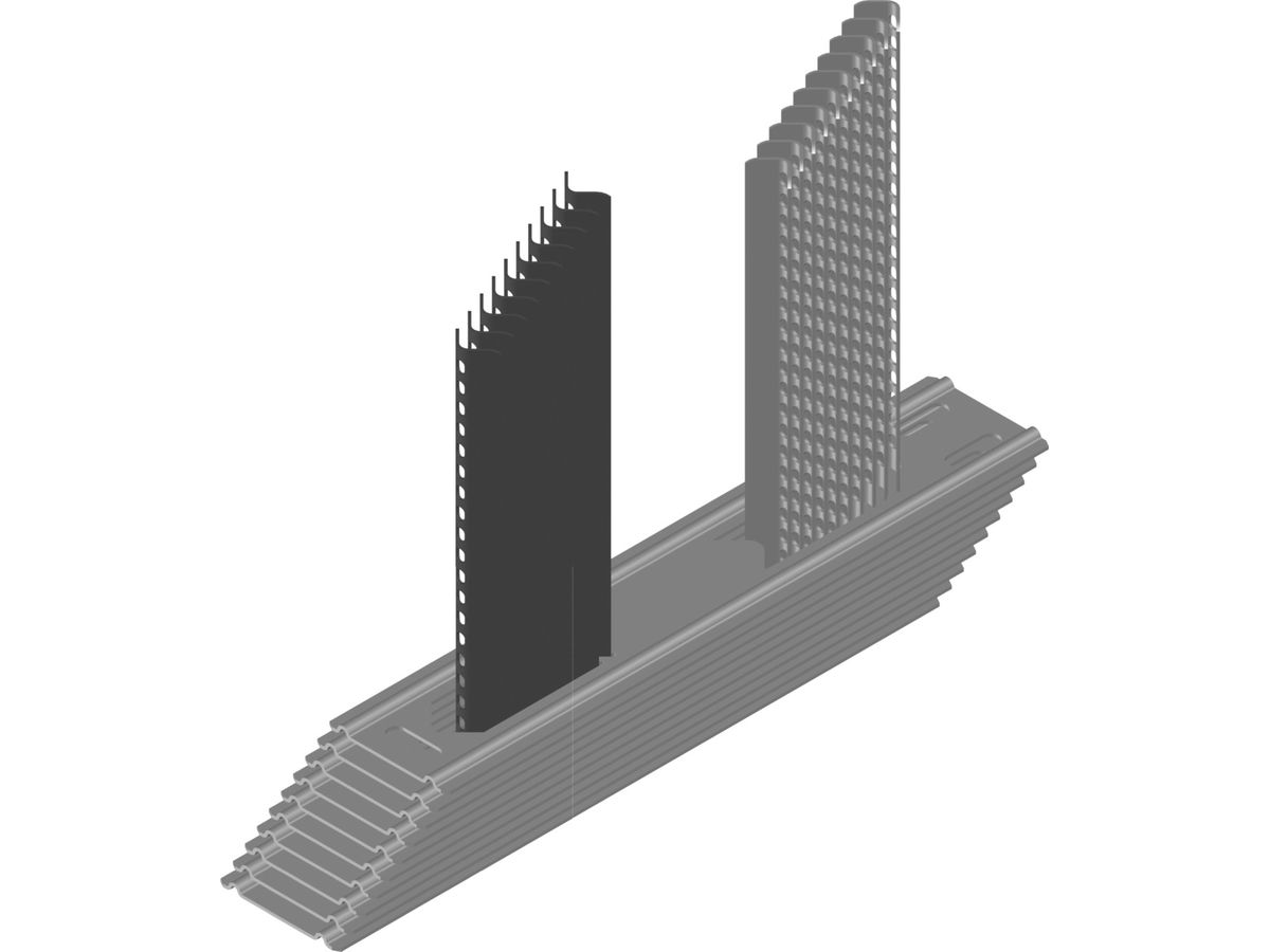 Einlegrohrschelle PIPEX universal 9.3 - auf Grundplatte schwarz 250 mm