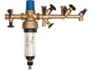 Verteilbatterie komplett - ohne Verschraubung, Eingang/Abgänge AG
