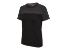 ENTIRE Damen T-Shirt Gr. M - Schwarz/Anthrazit Grau