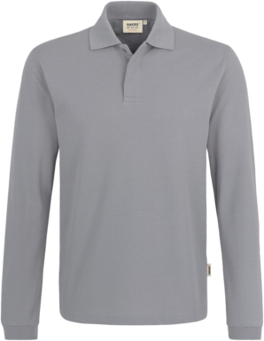 Longsleeve-Polosh. HACCP-Perf. 5XL titan - 50% Baumwolle, 50% Polyester, 220 g/m²