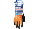 Wonder Grip Thermo Plus Handschuh Gr. M - braun/orange, wasserdicht, 23 cm lang