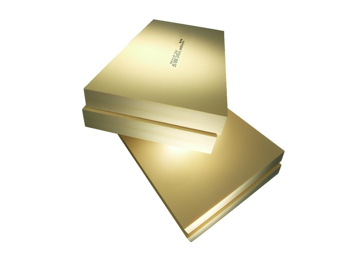 Swisspor XPS SF 300, 1250x600 mm - mit allseitigem Stufenfalz