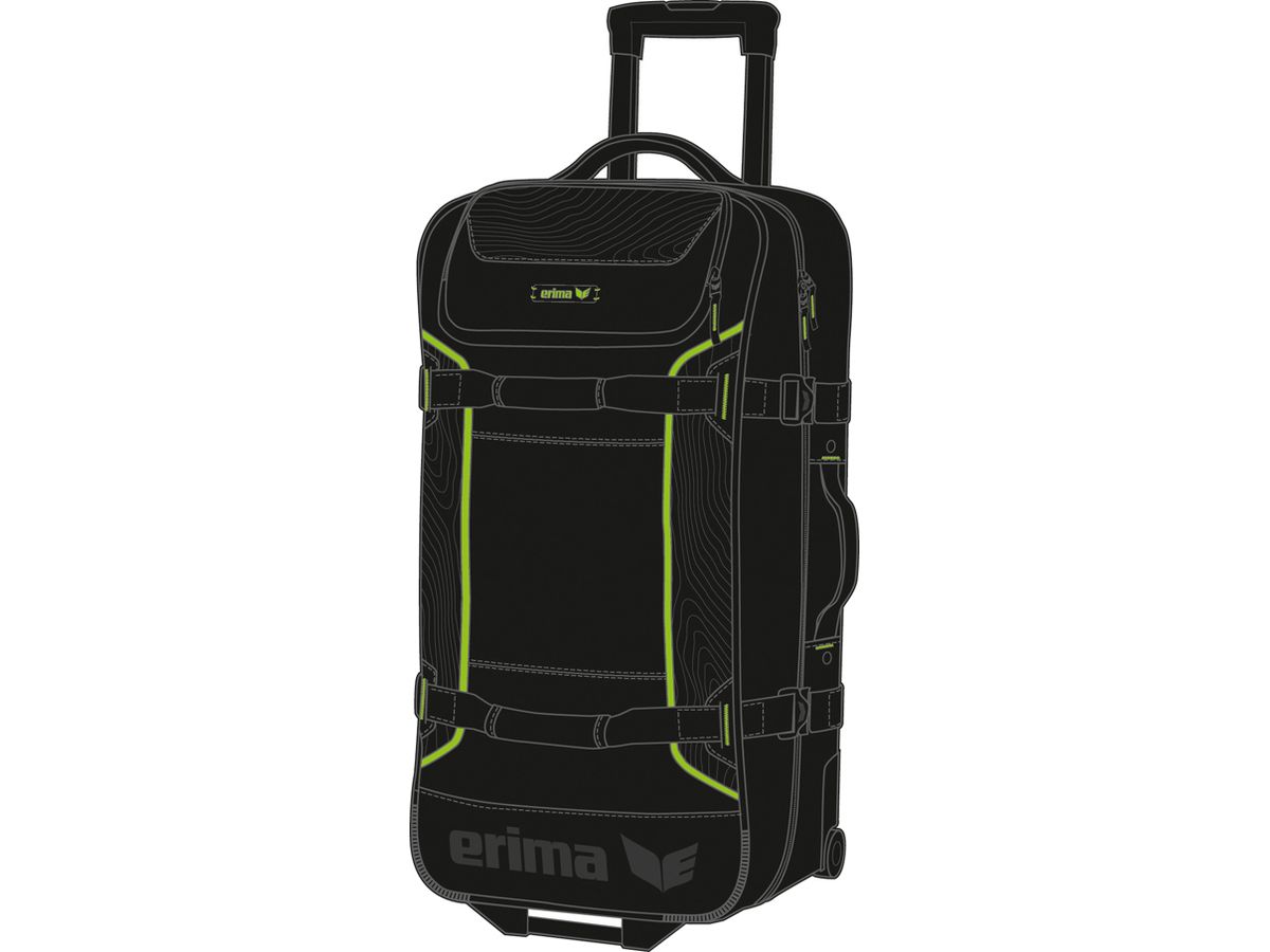 Erima Travel Line Sporttasche - mit Rollen XL