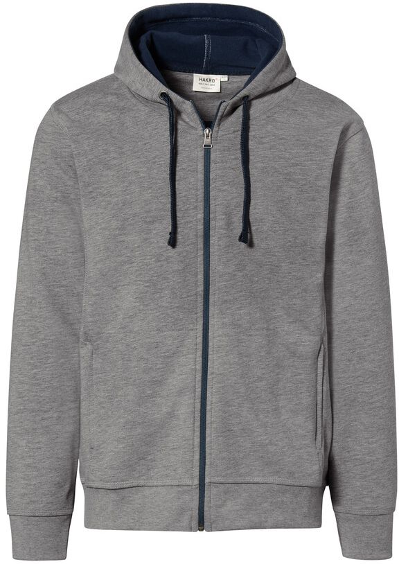 Kapuzen-Jacke in Bonded-Qualität - 45 % Baumw. 55 % Polyest. Gr. XS-3XL