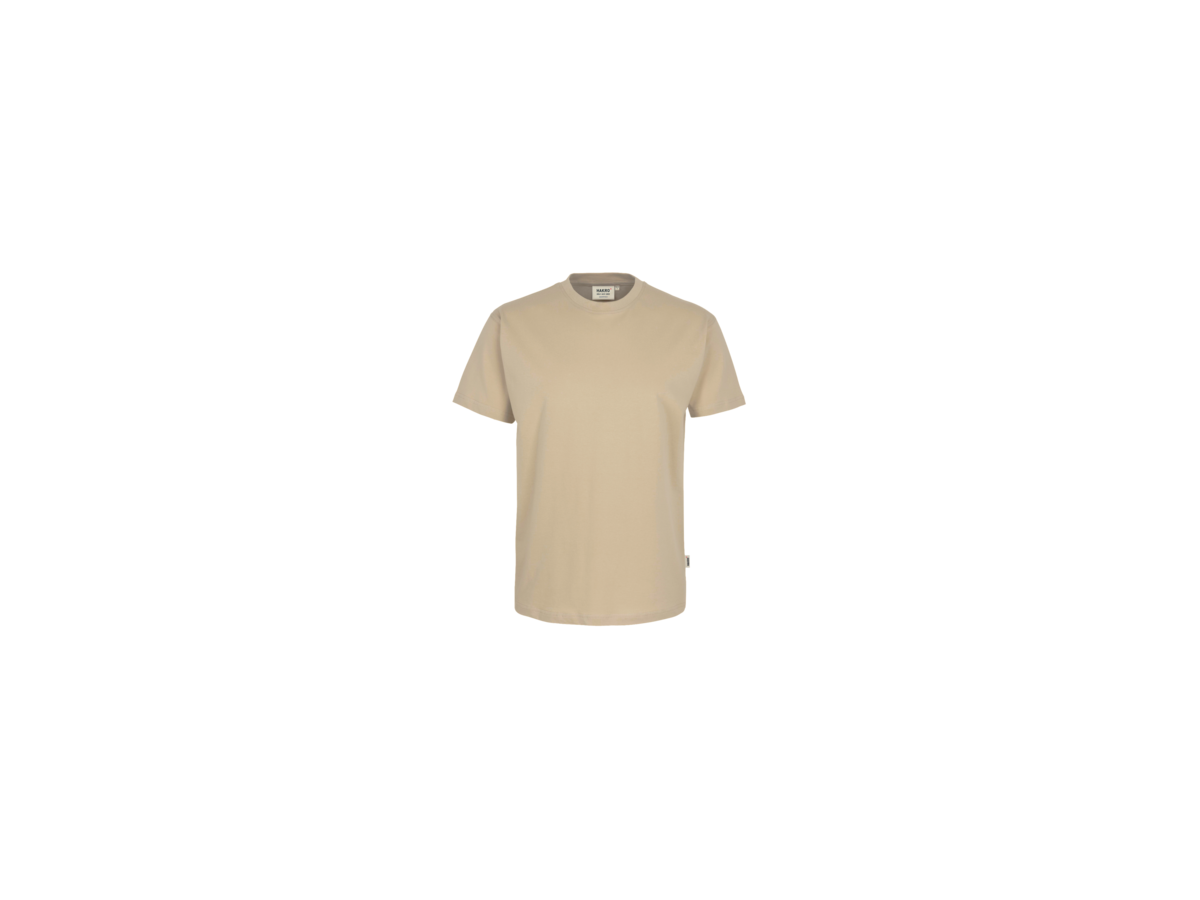 T-Shirt Heavy Gr. L, sand - 100% Baumwolle, 190 g/m²