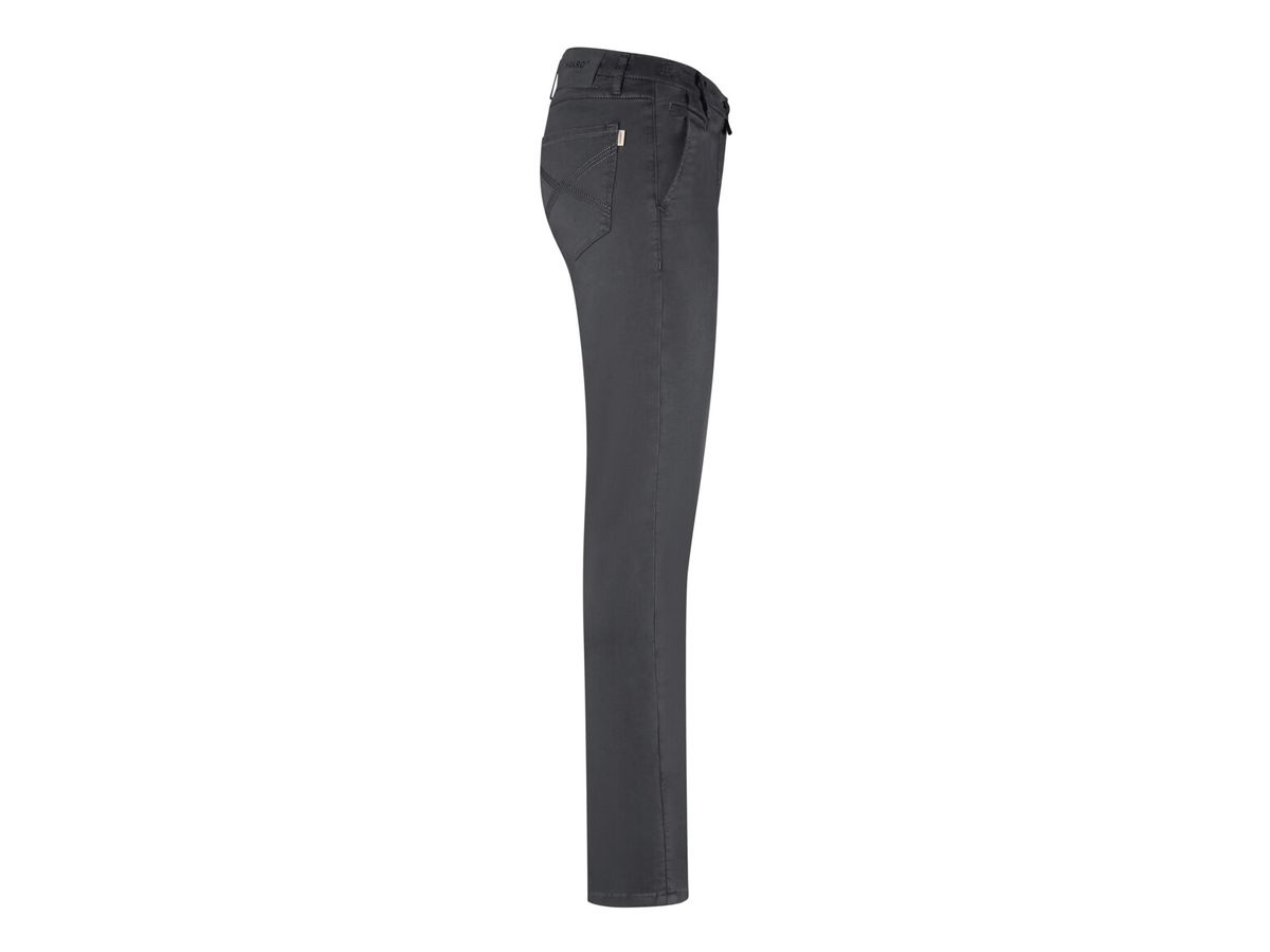 Damen Chinohose X-Stretch, Gr. XL - karbongrau, 98% CO / 2% Elasthan