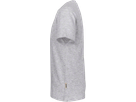 V-Shirt Classic Gr. S, ash meliert - 98% Baumwolle, 2% Viscose, 160 g/m²