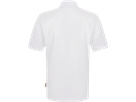 Pocket-Poloshirt Perf. Gr. L, weiss - 50% Baumwolle, 50% Polyester, 200 g/m²