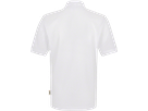 Pocket-Poloshirt Perf. Gr. 5XL, weiss - 50% Baumwolle, 50% Polyester, 200 g/m²