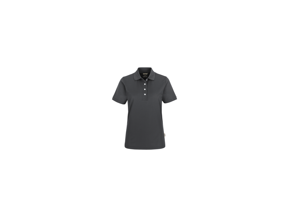 Damen-Poloshirt COOLMAX L anthrazit - 100% Polyester, 150 g/m²