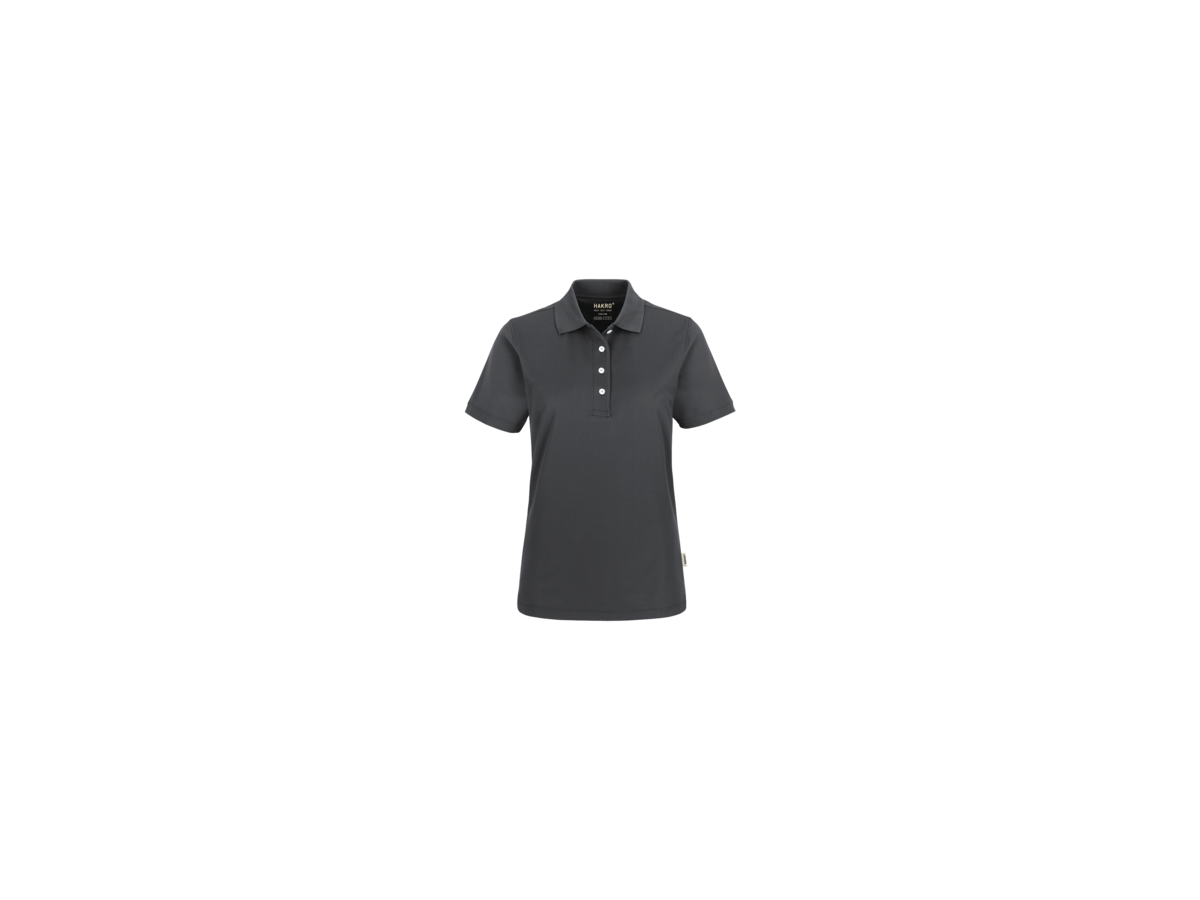 Damen-Poloshirt COOLMAX XL anthrazit - 100% Polyester, 150 g/m²