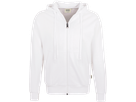 Kapuzen-Sweatjacke Premium Gr. S, weiss - 70% Baumwolle, 30% Polyester, 300 g/m²