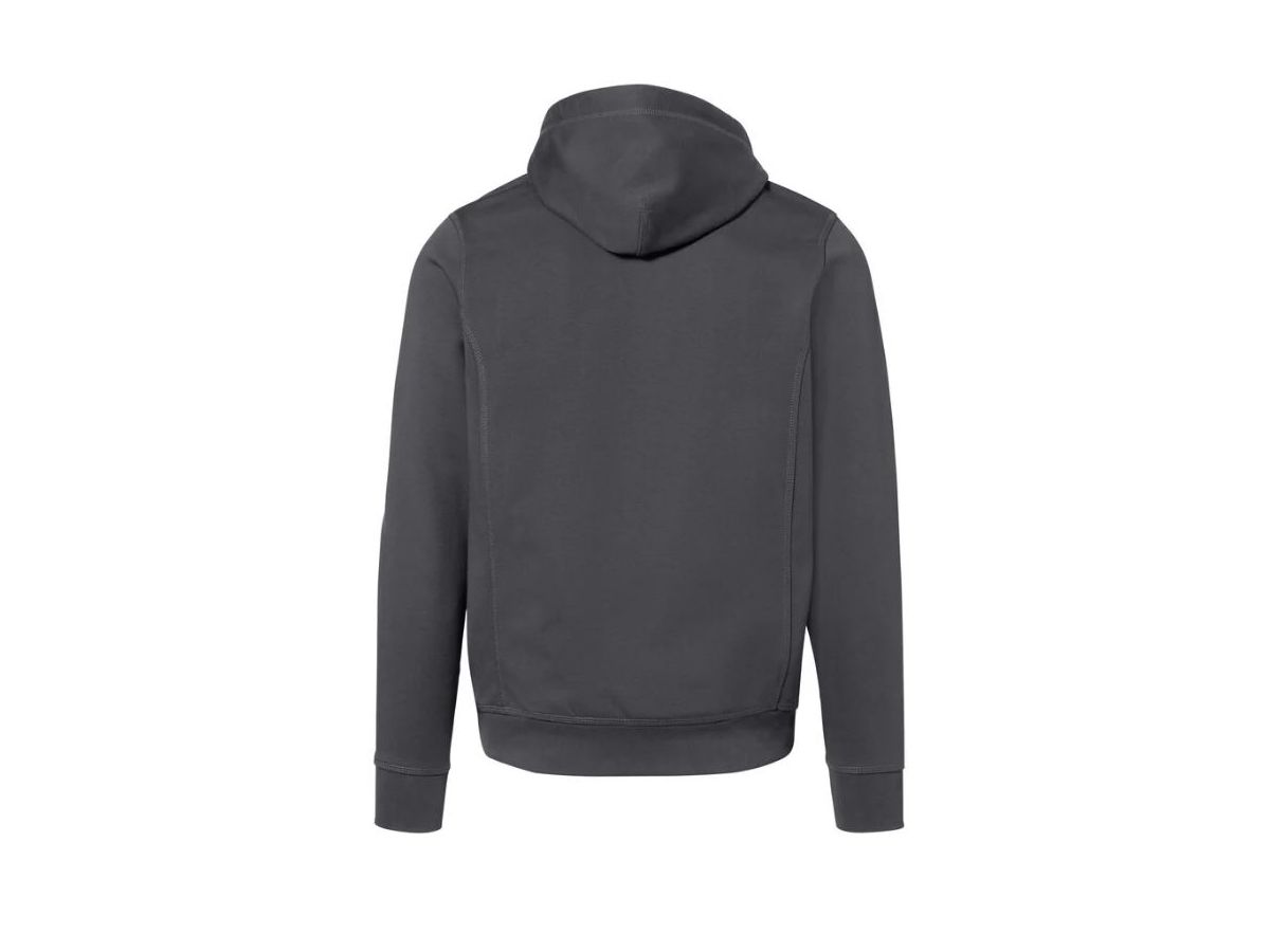Kapuzenjacke Bonded ECO Gr. 2XL - karbongrau/silber