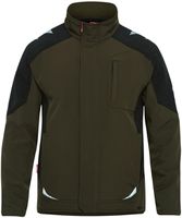 Galaxy Softshell Jacke Gr. 2XL - forest green/schwarz, 100% Polyester