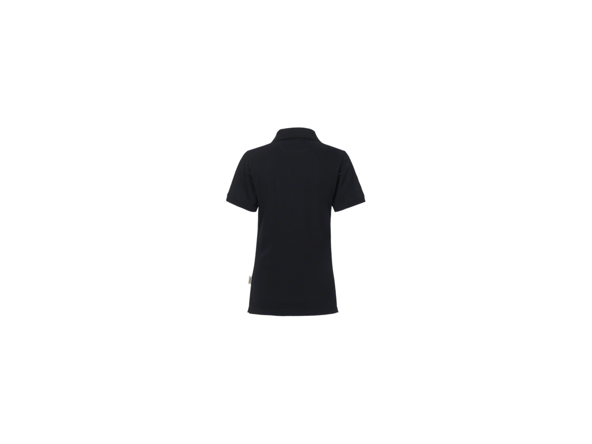 Damen-Poloshirt Cotton-Tec L schwarz - 50% Baumwolle, 50% Polyester