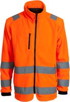 ELKA Xtreme fleece zip-in Jacke - 100% Polyester, fluororange