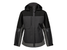 ENTIRE Damen Shelljacke Gr. 2XL - Anthrazitgrau/Schwarz