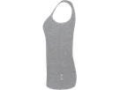 Damen-Tanktop Classic S grau meliert - 85% Baumwolle, 15% Viscose, 160 g/m²