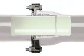 Schubsicherung 100 mm Fig. 2806 - PFA 40, HYDROTIGHT (aussenliegend)