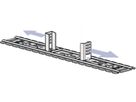 Starfix-Varioplate Typ 1 50-125 mm - 5195 Fusslänge 176 mm