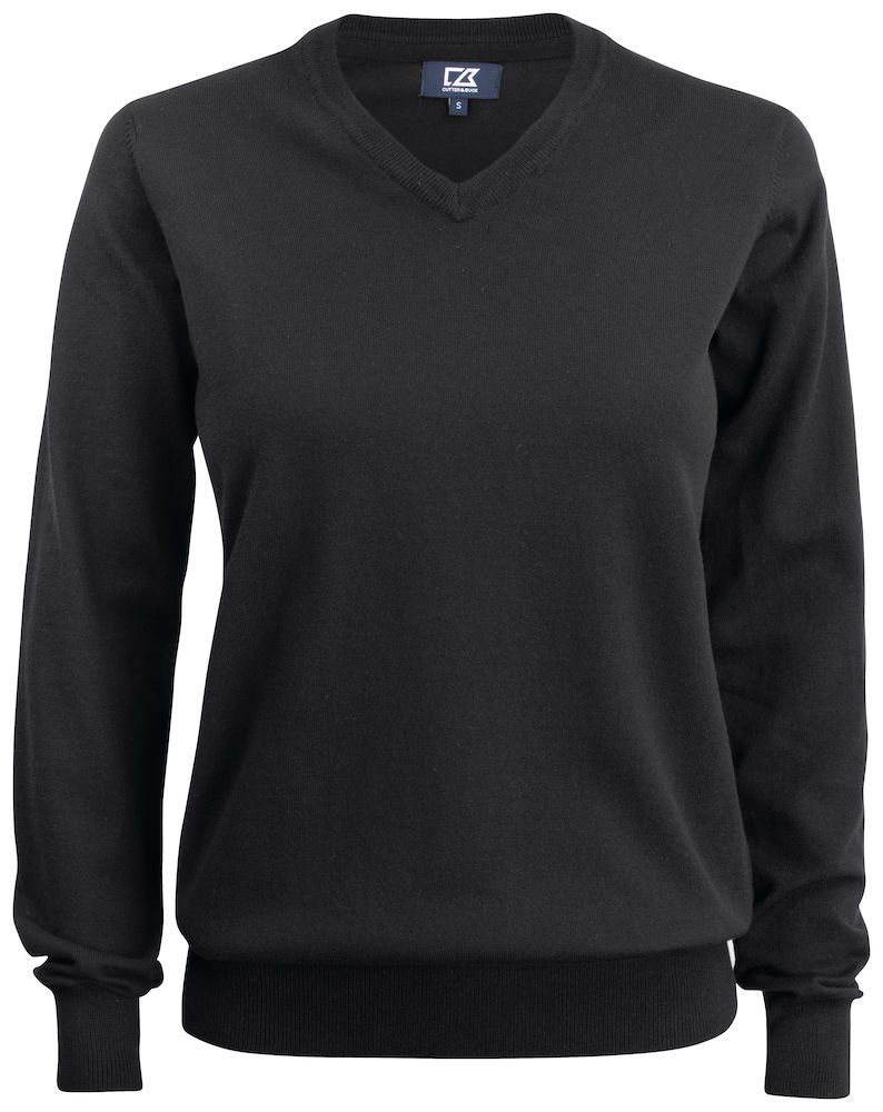 Oakville V-Neck Ladies Pullover - 80% CO / 20% NY, 200 g/m2
