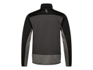 ENTIRE Midlayer-Cardigan Gr. 6XL - Anthrazitgrau/Schwarz