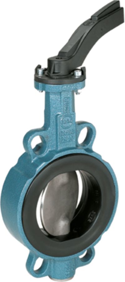 Ebro Absperrklappe Z011-A-therm, - mit Rasterhebel