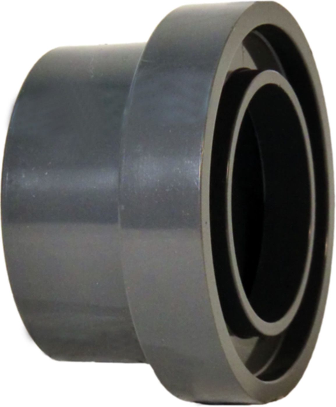 Bundbuchsen GF+ PVC-U - Dichtfläche mit Nut metrisch