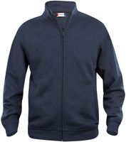 CLIQUE Basic Cardigan Sweatjacke Gr. 2XL - dunkelmarine, 65% PES / 35% CO, 280 g/m²