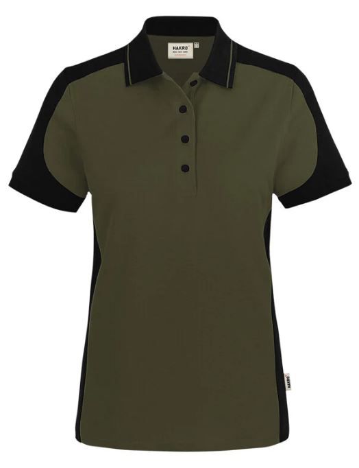 Poloshirt Mikralinar Contrast - 50 % Baumwolle, 50 % Polyester (recyc.)