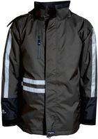 ELKA 2-in-1 Winterregenjacke, Anthrazit - 100% Polyester,Teflon beschichtet,Gr.2XL