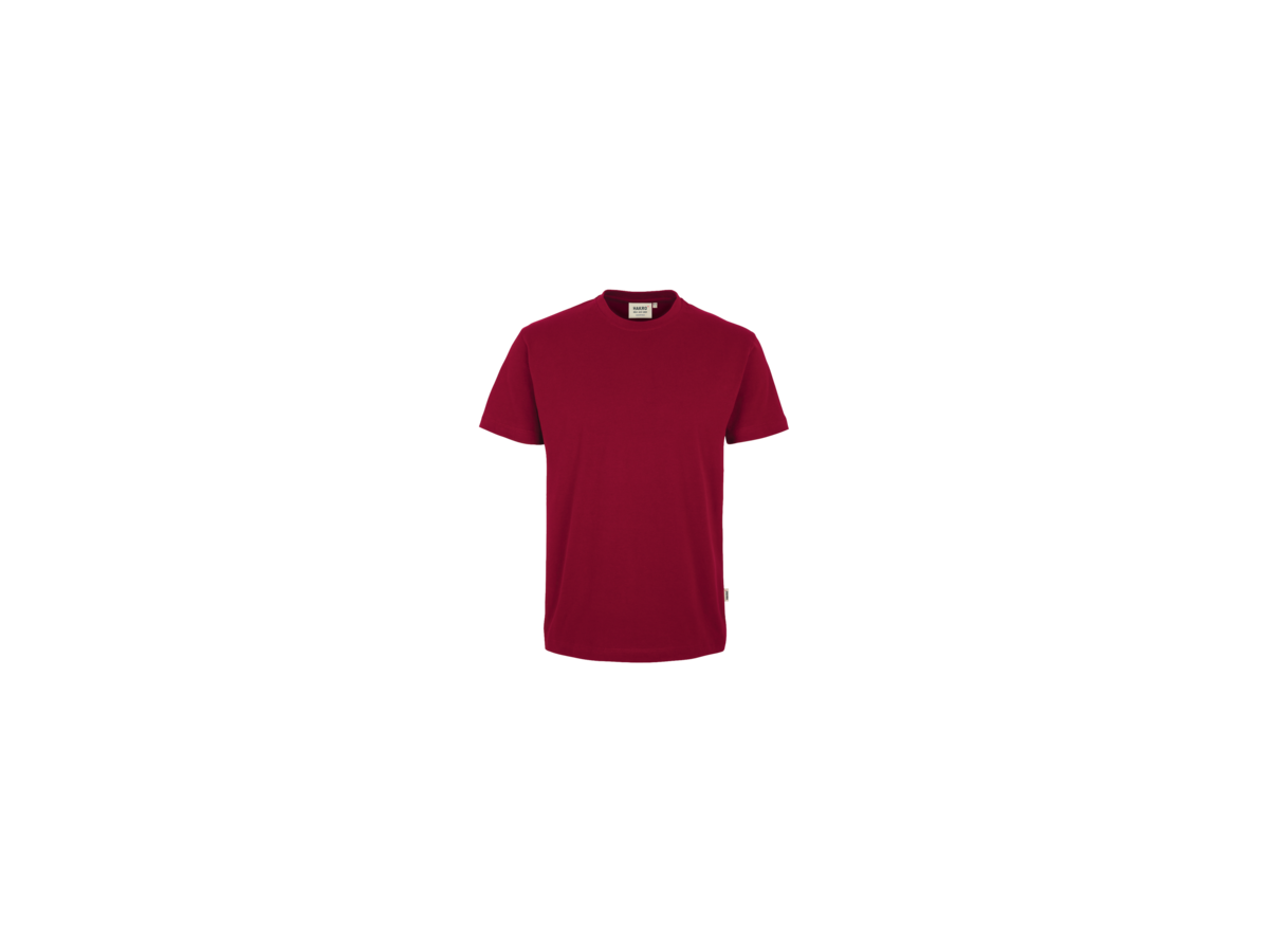 T-Shirt Heavy Gr. XS, weinrot - 100% Baumwolle, 190 g/m²