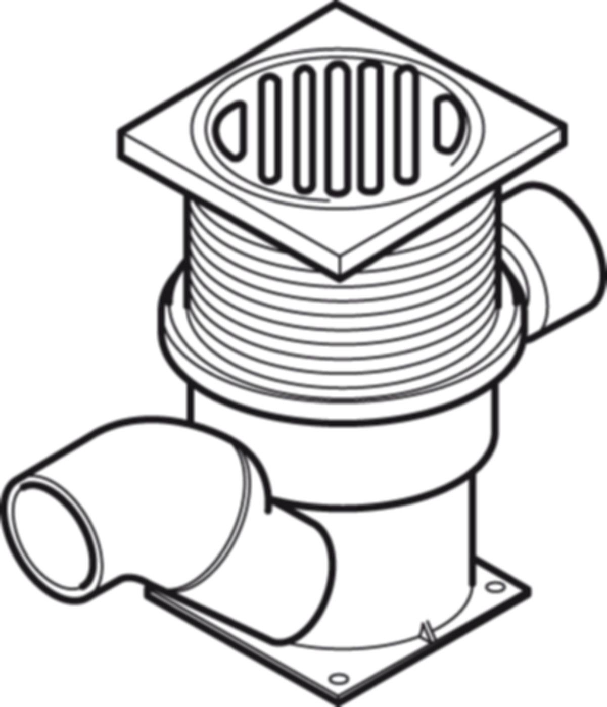 Geberit Bodenablauf VARINO