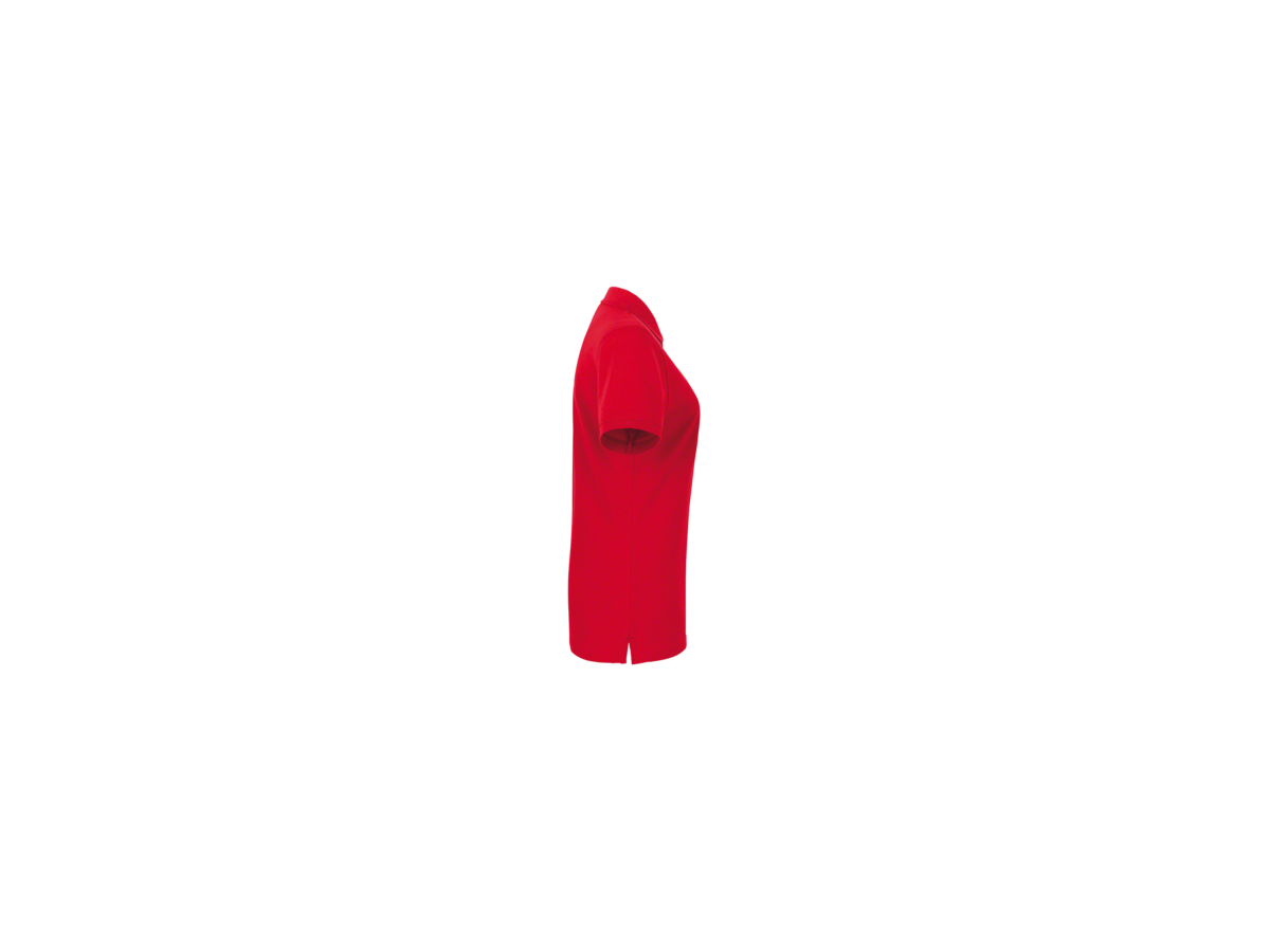 Damen-Poloshirt Top Gr. L, rot - 100% Baumwolle, 200 g/m²