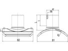 Stutzenschellen ALIAXIS FRIALEN SA UNI - d1 250-280 mm / d2 90 mm